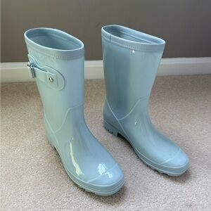 Blue Rain Boots